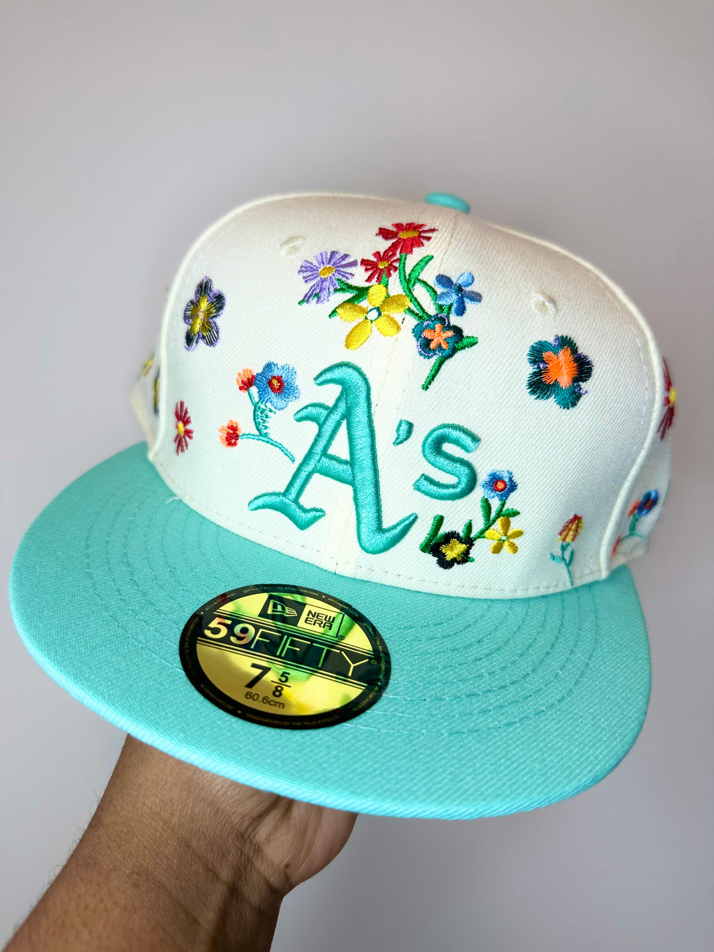 Blooming Flowers Fitted Cap
