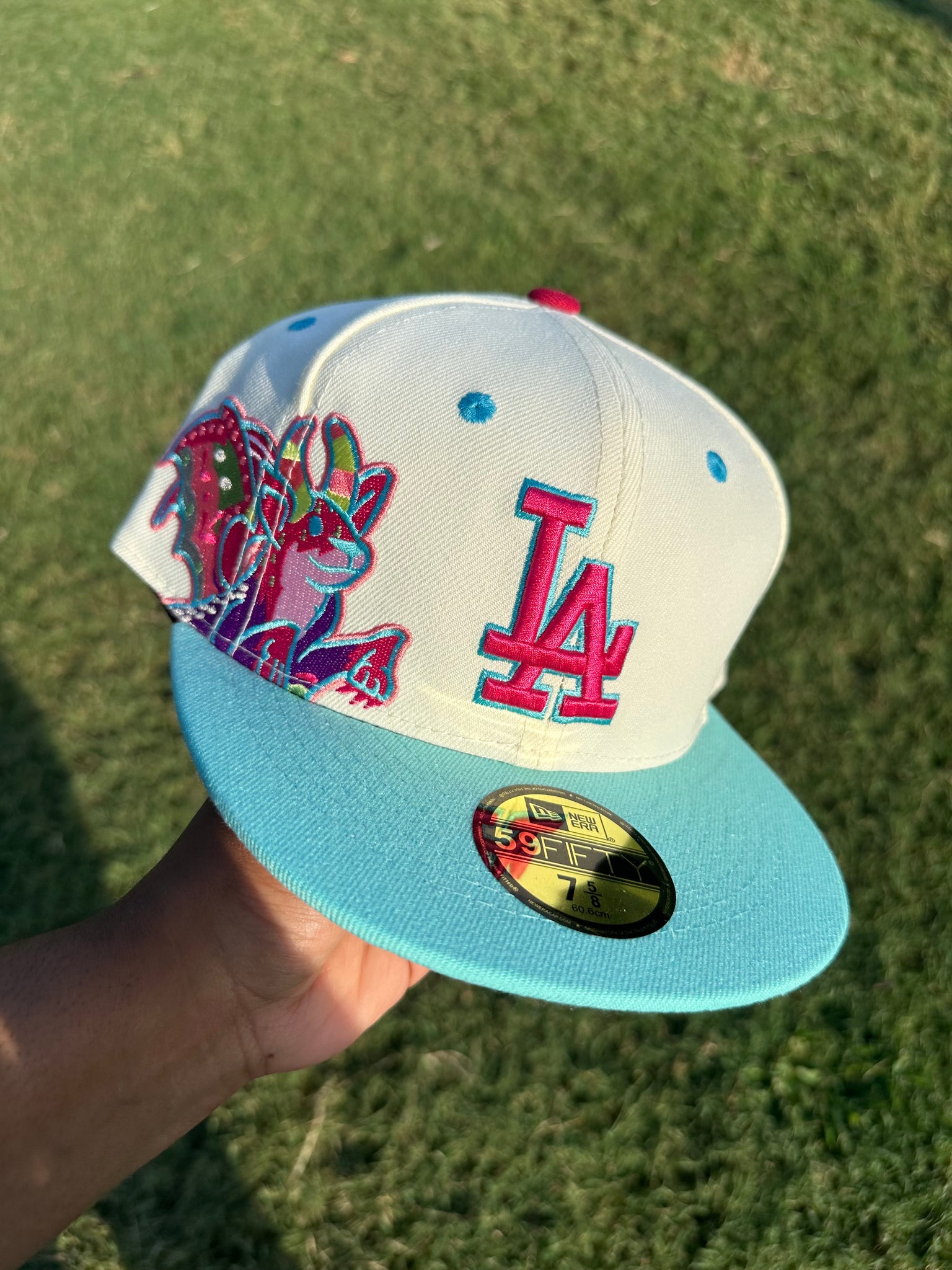 Dragon Bloom Fitted Cap