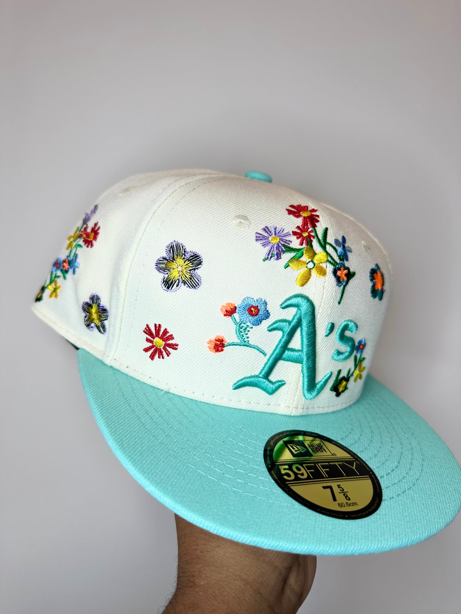 Blooming Flowers Fitted Cap