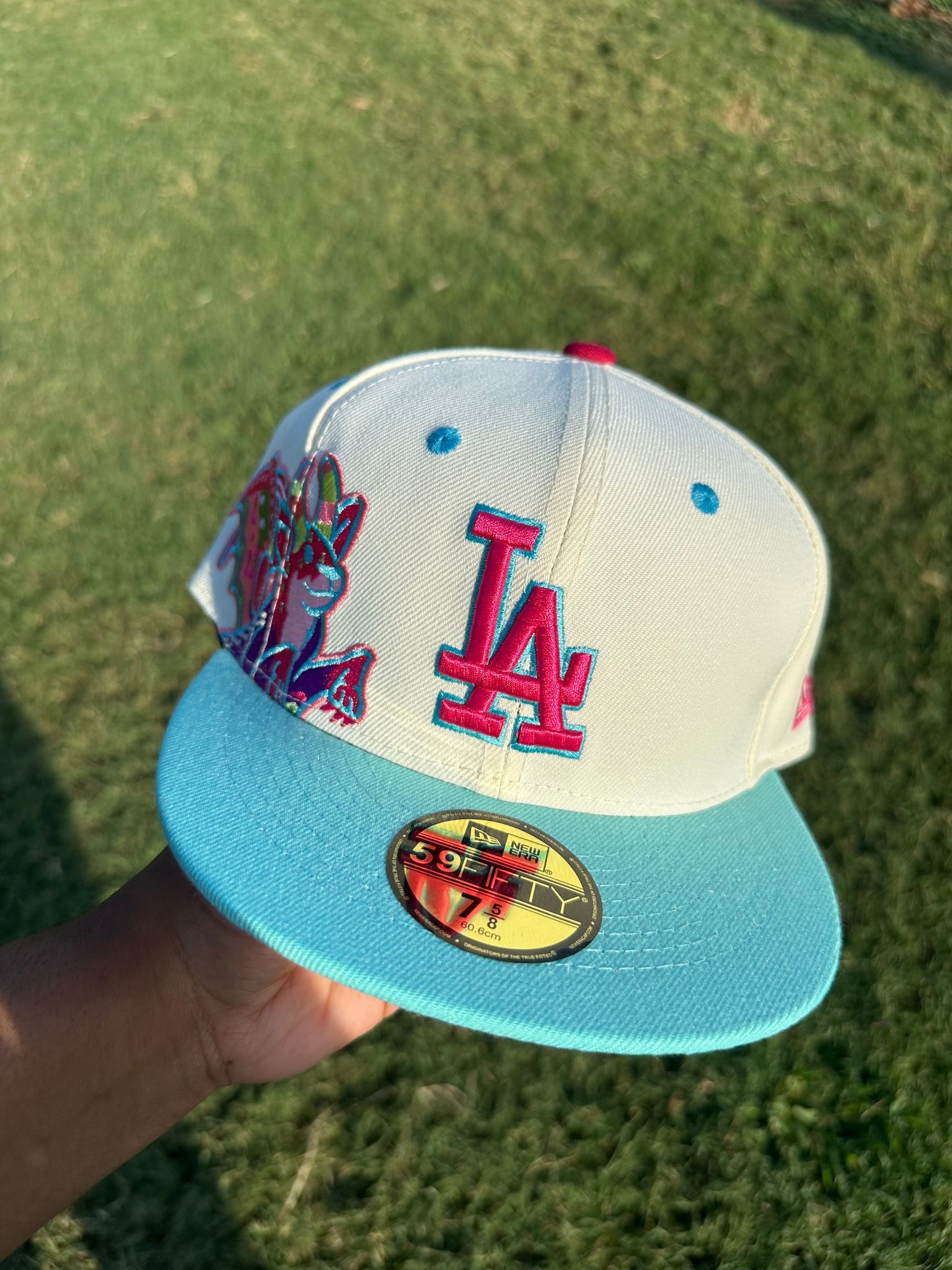Dragon Bloom Fitted Cap