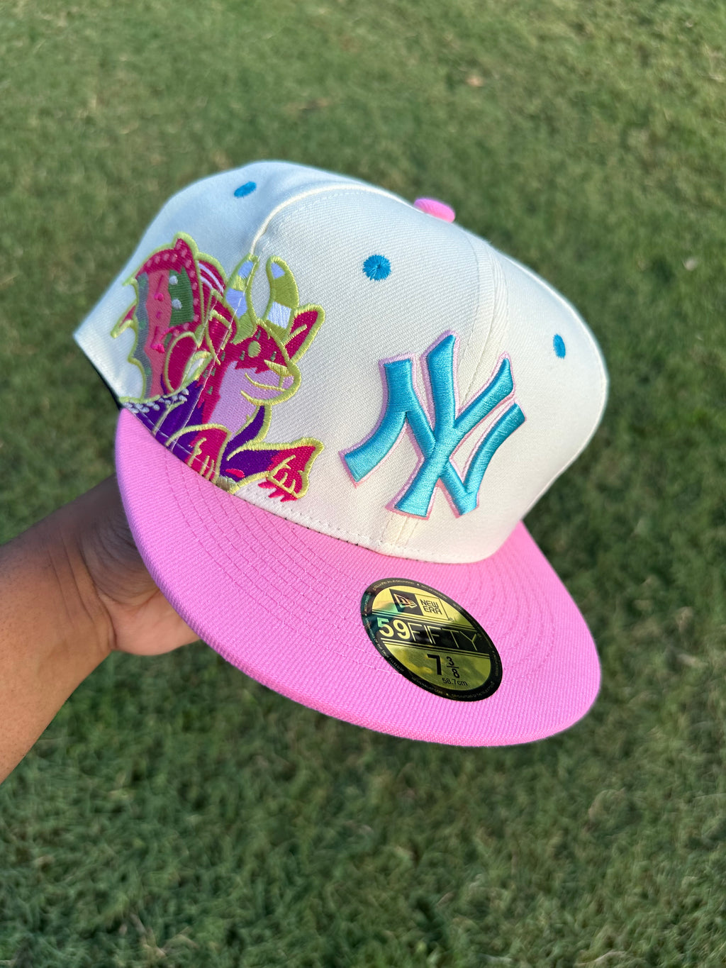 Dragons Bloom Fitted Cap