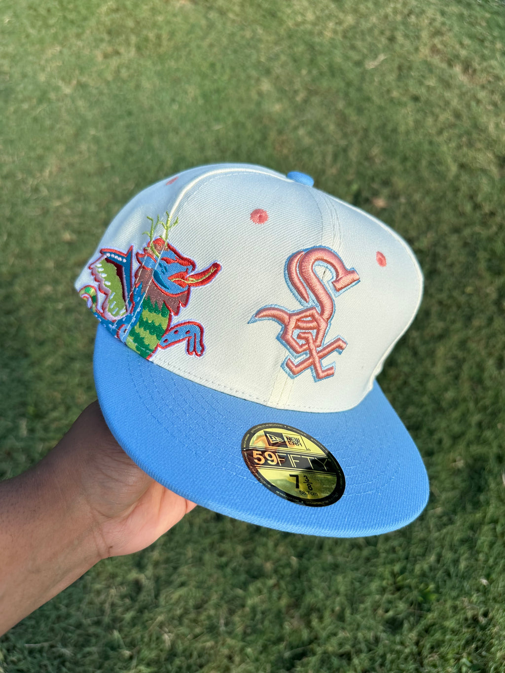 Dragon Bloom Fitted Cap