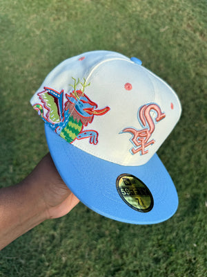 Dragon Bloom Fitted Cap
