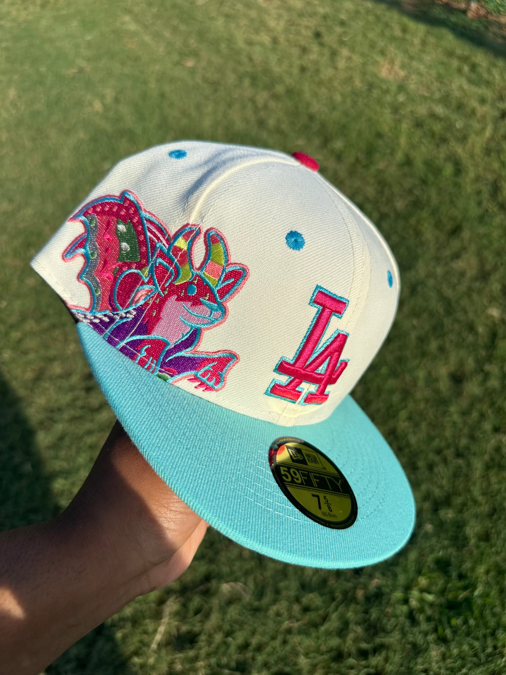 Dragon Bloom Fitted Cap