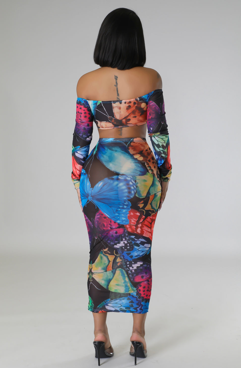 Butterfly Beauty Skirt Set