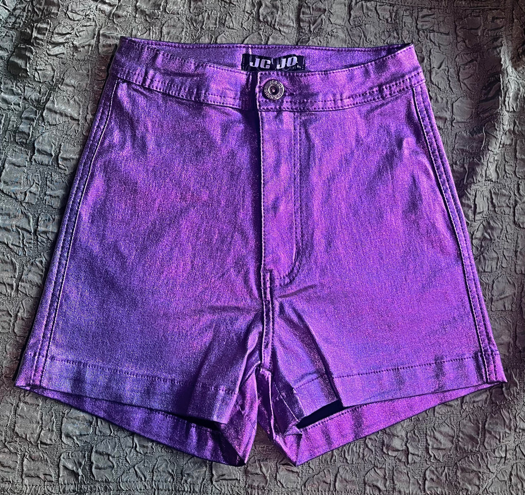 Irreplaceable Iridescent Shorts